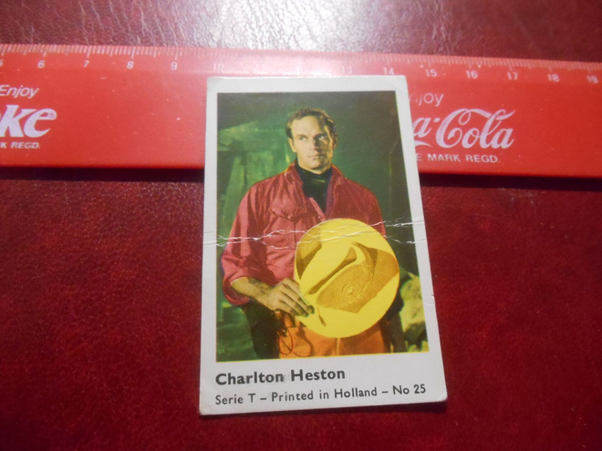 K11 Dandy Serie T. filmitähti# 25 Charlton Heston