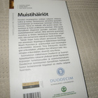 Huovinen (toim.) Muistihäiriöt - pikkukuva 2