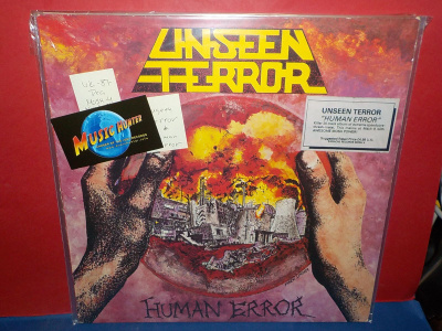 Unseen Terror – Human Error EX/VG+ LP