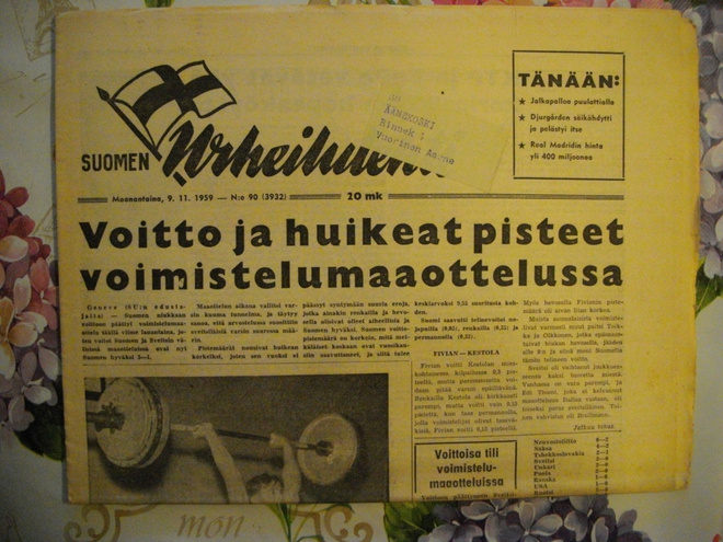 Suomen Urheilulehti Nro 90/1959 (30.9)