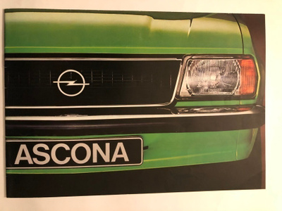 Myyntiesite - Opel Ascona - 1979