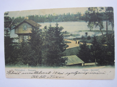 VANHA Postikortti Helsinki 1900-l