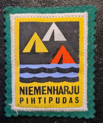 Niemenharju Pihtipudas - vanha matkailukangasmerkki
