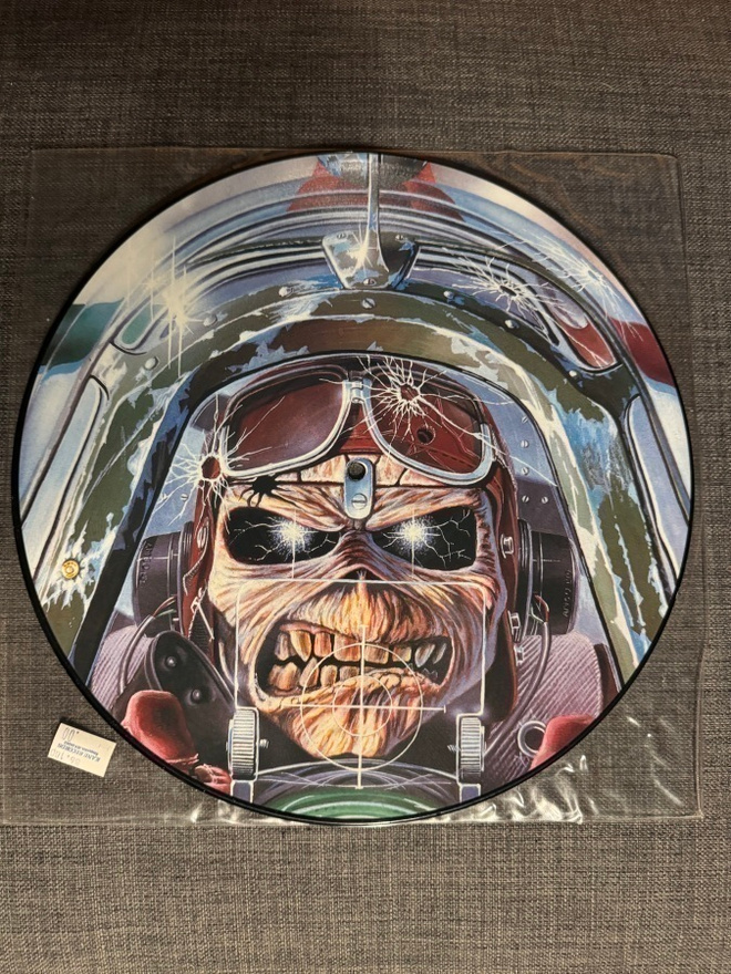 Iron Maiden Aces High lp