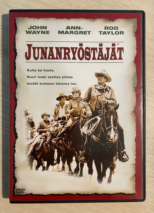 Junanryöstäjät (1973) John Wayne, Ann-Margret, Rod Taylor