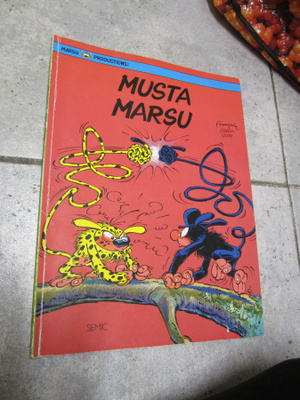 MUSTA MARSU - MARSUPILAMI 3 painos 1