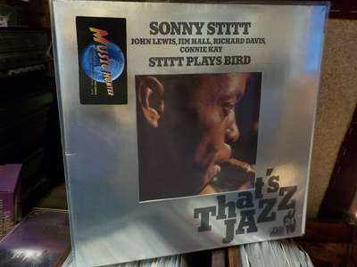 SONNY STITT - STITT PLAYS BIRD VG+/EX- LP