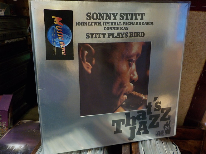 SONNY STITT - STITT PLAYS BIRD VG+/EX- LP