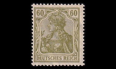 Reich 147 ** Käyttösarja 60 Pf (1920)