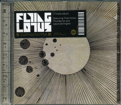 FLYING LOTUS: Cosmogramma – original 2010 EU CD - WARP CD195