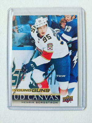 18-19 UD Young Guns Canvas - Henrik Borgström