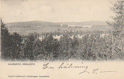 Postikortti, SAARIJÄRVI, Herajärvi, 1903