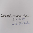 Lilja Lindholm : Meidät armoon istuta (signeerattu) - pikkukuva 3