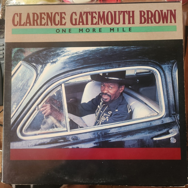 Clarence Gatemouth Brown - One More Mile Lp (EX/EX)