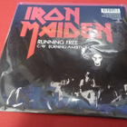 IRON MAIDEN - RUNNING FREE M-/M- 7'' SINGLE - pikkukuva 2