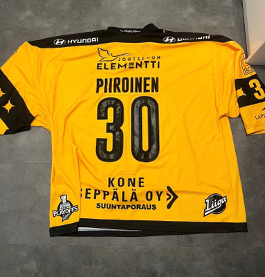 SaiPa Game Worn #30 Piiroinen