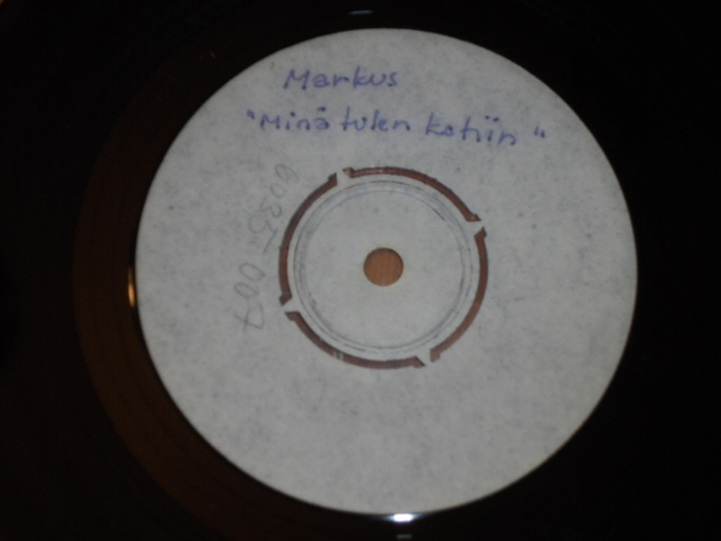 7" MARKUS - Minä Tulen Kotiin -  single 1971 KOELEVY EX-