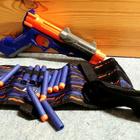 Nerf pistoolin mallinen ase + panokset ja kotelo - pikkukuva 2