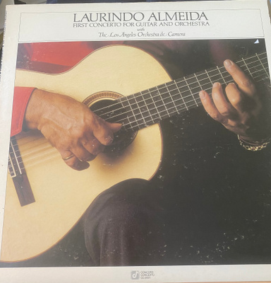 Laurindo Almeida: First Concerto for Guitar and Orchestra LP