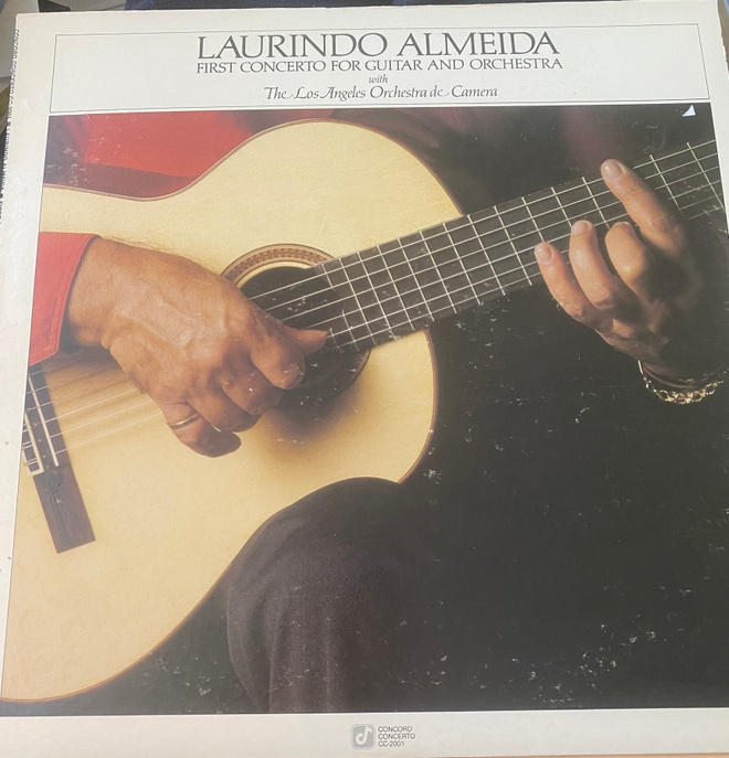 Laurindo Almeida: First Concerto for Guitar and Orchestra LP