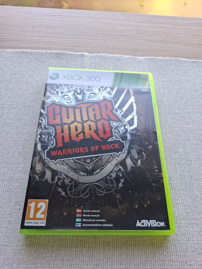 Guitar Hero Warriors Of Rock Xbox 360:lle