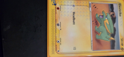 Electrike #52 Pokemon Ruby & Sapphire card