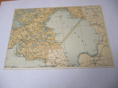 Karttakortti Karjalan kannas MMH 1942 *