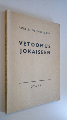 Axel L. Wenner-Gren : Vetoomus jokaiseen