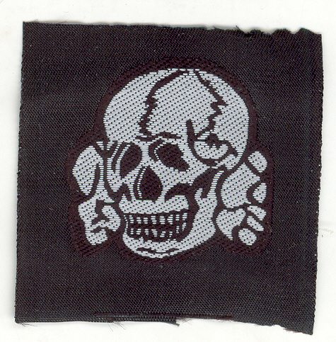 Waffen-SS kangaspääkallo miehistölle