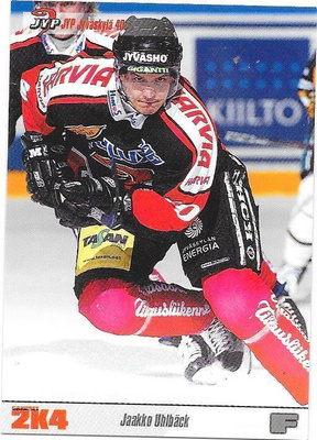 2003-04 CardSet #82 Jaakko Uhlbäck JYP
