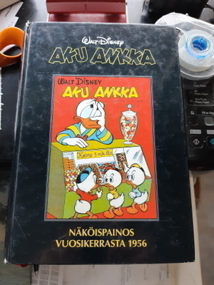 näköispainos 1956 akusen ankkaa
