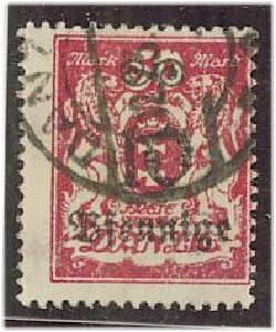Danzig Mi 182 I o (Pfennige)