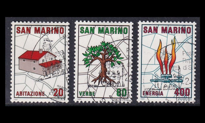San Marino 1237-9 o Kaupunkisuunnittelu (1981)