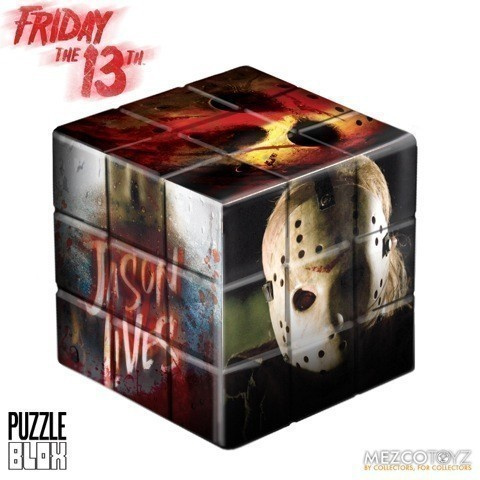 FRIDAY 13TH JASON PUZZLE BLOX	(52 424)	6cm rubikin kuutio		B