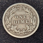 USA Barber dime 1916 - pikkukuva 2