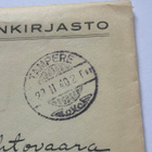 Sotasensuurin tarkastama 1940,postit kirjeessä,kts! - pikkukuva 4