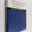 Matti Tolvanen ym. : Rikosoikeuden yleinen osa - vastuuoppi - pikkukuva 1