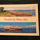 Viking Line. Travelled by Viking Line. Laivapostikortti - pikkukuva 1