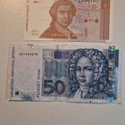 Kroatia 1991/2002 1 ja 50 dinaari/kuna (14427) - pikkukuva 1