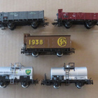 Märklin 5 oldtimer tavaravaunua - pikkukuva 1