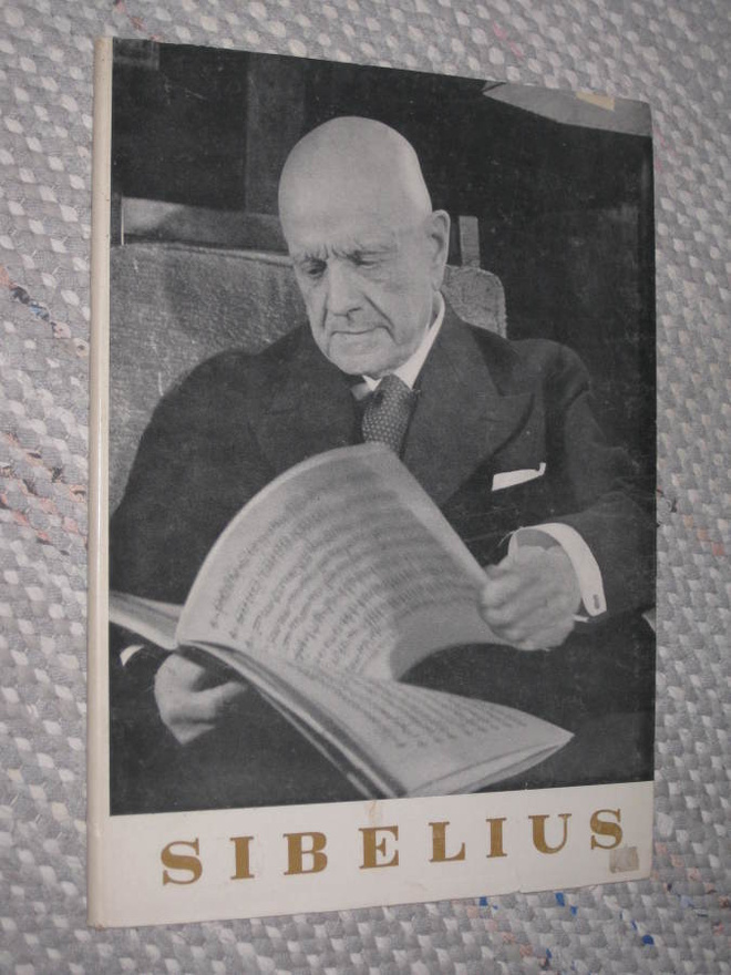 Jean Sibelius käsikirjoituksia 1945