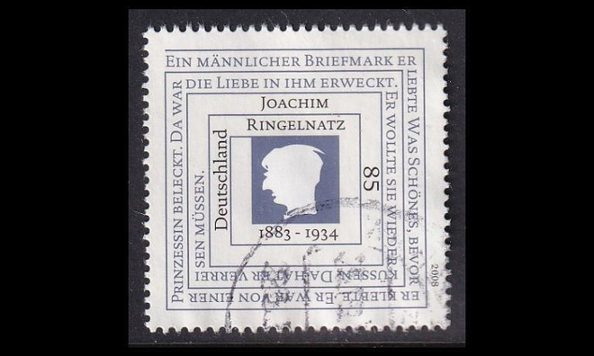 Saksa 2685 o Kirjailija Joachim Ringelnatz (2008)