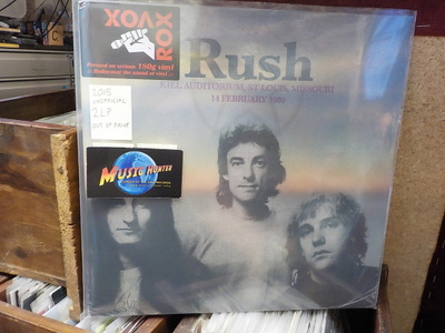 RUSH - KIEL AUDITORIUM, ST LOUIS UUSI 2LP