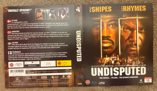 UNDISPUTED / TERÄSKEHÄ (BD) Walter Hill