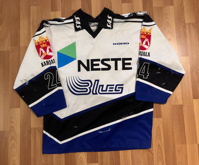 Tero Tiainen Espoon Blues Game Worn -pelipaita