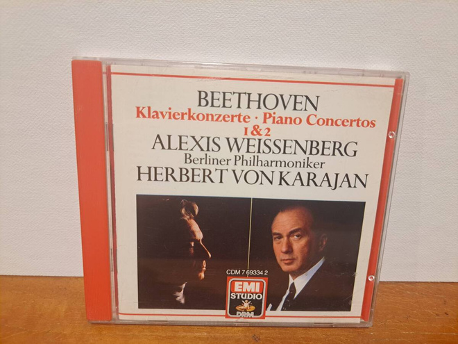 Beethoven:Piano concertos 1 & 2-Weissenberg-Karajan CD
