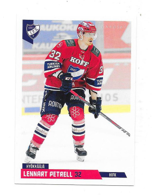 2019-20 CardSet #11 Lennart Petrell  HIFK