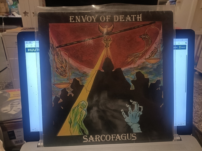 Sarcofagus – Envoy Of Death vinyyli