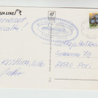 Postikortti, LAIVA  , M/S SILJA SCANDINAVIA, Laivaleima - pikkukuva 2