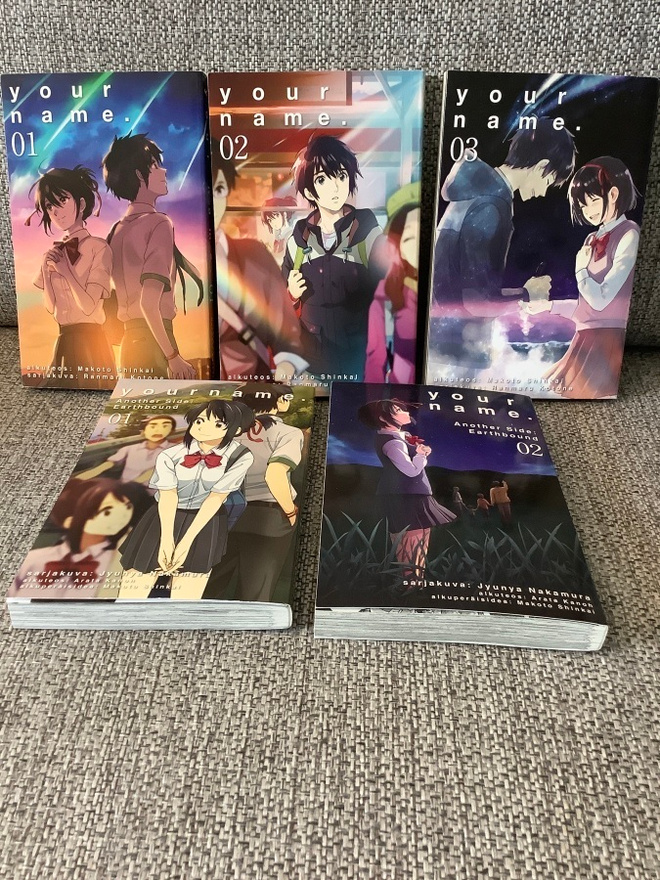 YOUR NAME. 1-3  & YOUR NAME.ANOTHER SIDE:1&2 (KOKO SARJA)